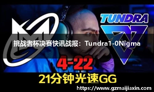 挑战者杯决赛快讯战报：Tundra1-0Nigma